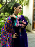 Charizma Embroidered Velvet 3piece suit - zab975