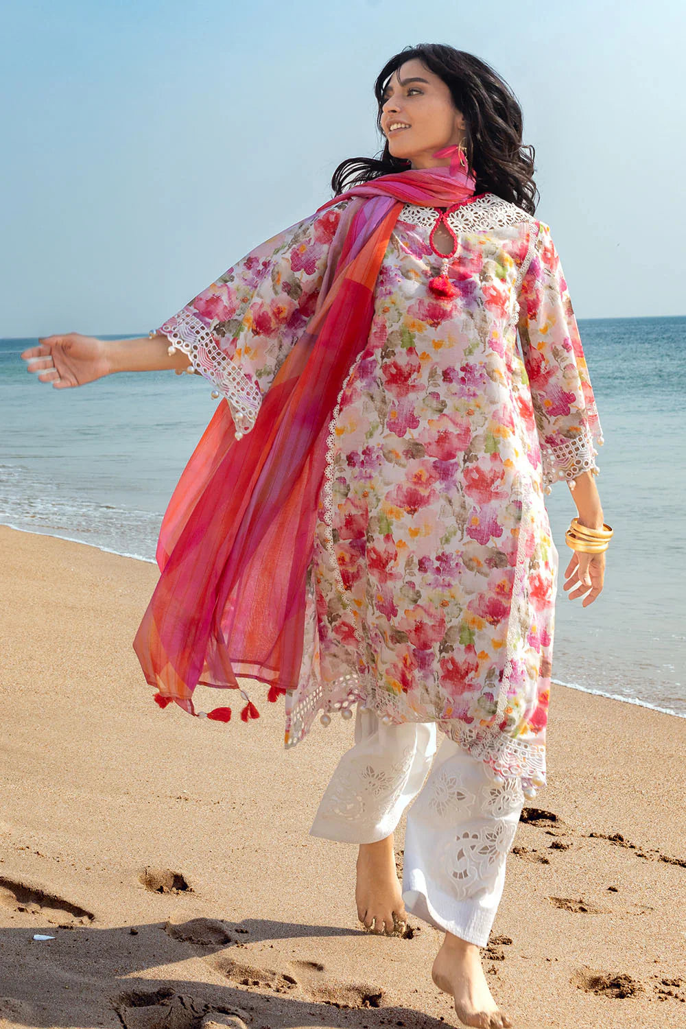 Maria B - Summer 3PC Lawn Digital Printed Dress - VL1389