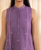 Sapphire - Winter 3PC Dhanak Embroidered Suit - zab1246