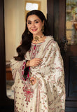 Asim Jofa - Winter 3PC Dhanak Embroidered Suit - zab1103