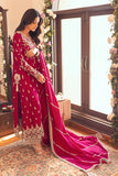 SUNNiA MANAHiL - 3pc Heavy Embroidered Lawn Stuff - zab1043
