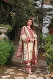Asim Jofa - Winter 3PC Dhanak Embroidered Suit - zab1173