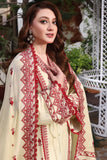 Asim Jofa - Winter 3PC Dhanak Embroidered Suit - zab1173