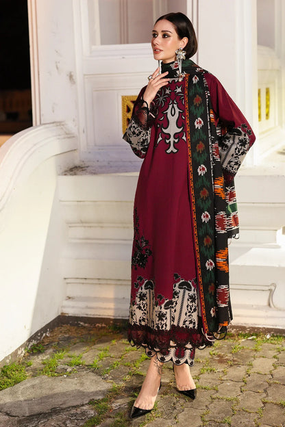 Charizma - Winter 3PC Karandi Digital Print Dress - zab1168