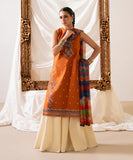 Sapphire - Dhanak 3 Piece Embroidered Dress - zab1175