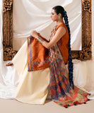 Sapphire - Dhanak 3 Piece Embroidered Dress - zab1175