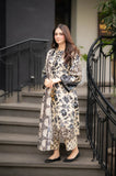 Sapphire - Winter 3PC Karandi Digital Print Dress - zab1171