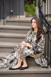 Sapphire - Winter 3PC Karandi Digital Print Dress - zab1171
