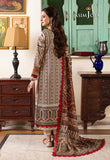 Asim Jofa - Winter 3PC Karandi Digital Print Dress - zab1199