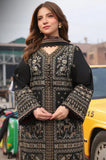 Asim Jofa - Winter 3PC Dhanak Embroidered Suit - zab1284