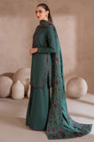 IZNIK - Winter 3PC Dhanak Embroidered Suit - zab1181