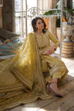 ZAB204 SOBIA NAZIR EMBROIDERED 3PC LAWN DRESS WITH Embroidered Organza Dopatta