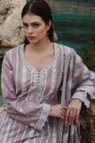Zara Shahjahan - Winter 3PC Dhanak Embroidered Suit - zab1196