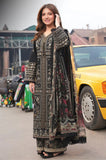Asim Jofa - Winter 3PC Dhanak Embroidered Suit - zab1284