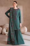 IZNIK - Winter 3PC Dhanak Embroidered Suit - zab1181