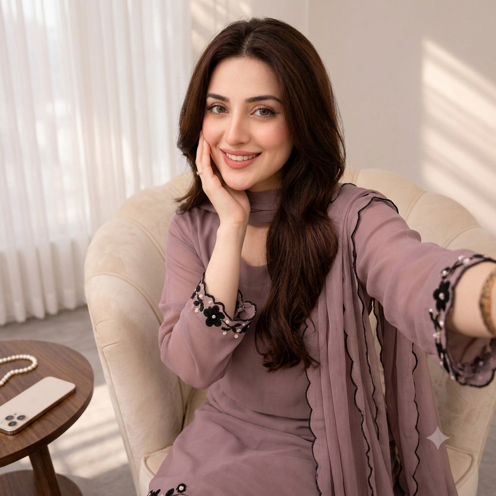 ZAB - Summer-3PC Lawn Embroidered Suit - zab1489