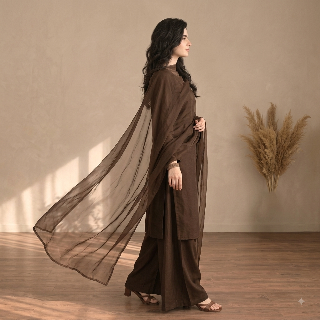 ZAB - Summer-3PC Lawn Suit - zab1494