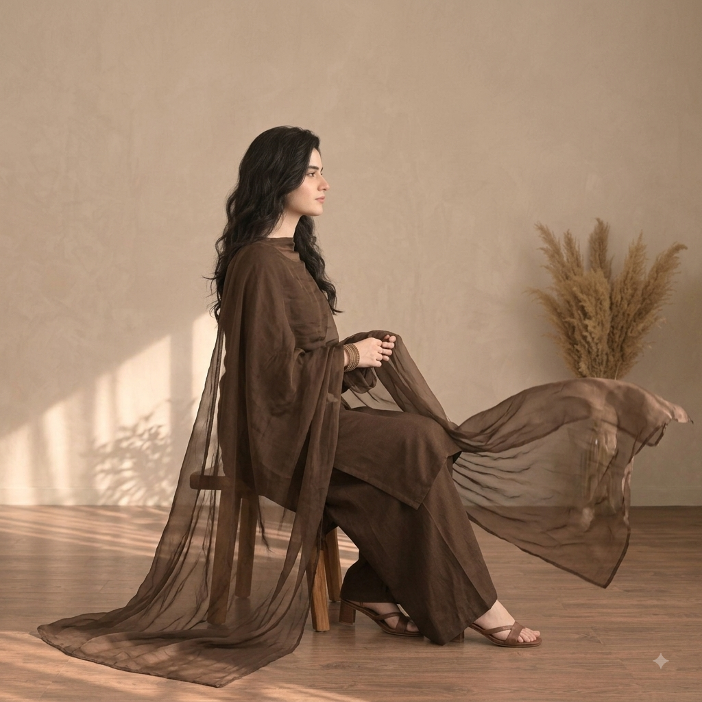 ZAB - Summer-3PC Lawn Suit - zab1494