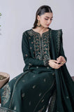 Asim Jofa - Winter 3PC Dhanak Embroidered Suit - zab1157