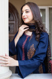 Asling - Winter 3PC Dhanak Embroidered Suit - zab1109