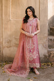 Hussain Rehar - Winter 3PC Dhanak Embroidered Suit - zab1194