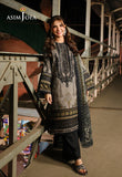 Asim Jofa - Winter 3PC Karandi Digital Print Dress - zab1198