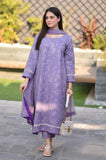 Breeze- 3PC Lawn Embroidered Suit - zab928