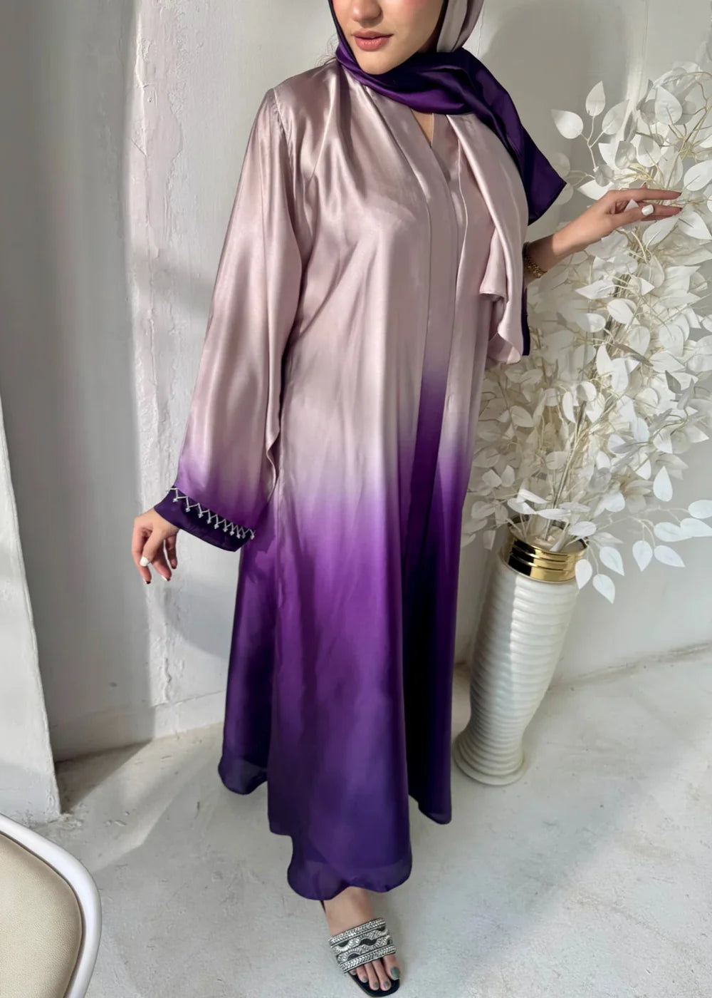 Maria b 3PCS UNSTITCHED SUIT FABRIC Digtal printed Silk - zab1485