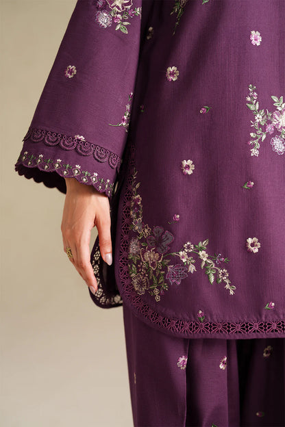 iznik - Winter 3PC Dhanak Embroidered Suit - zab1268