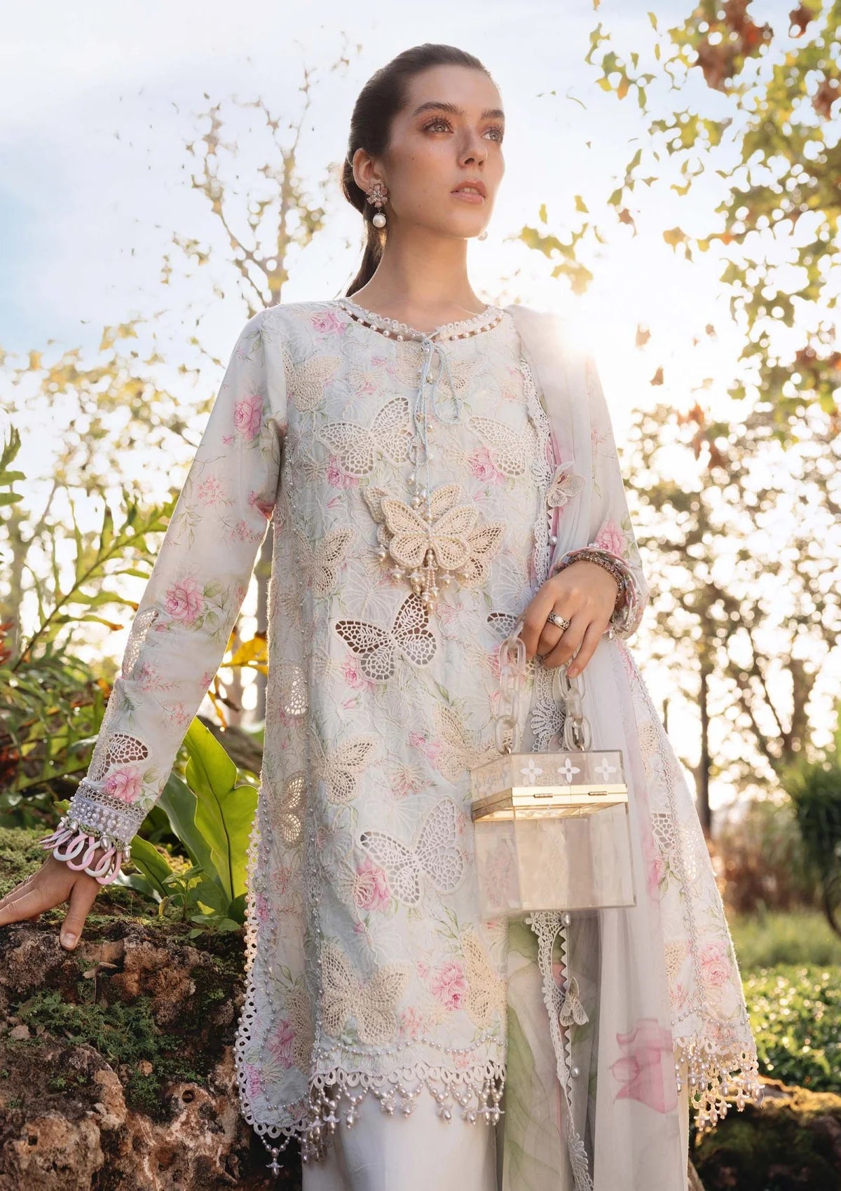 Zab - Summer 3PC Lawn Digital Printed Dress - zab1367