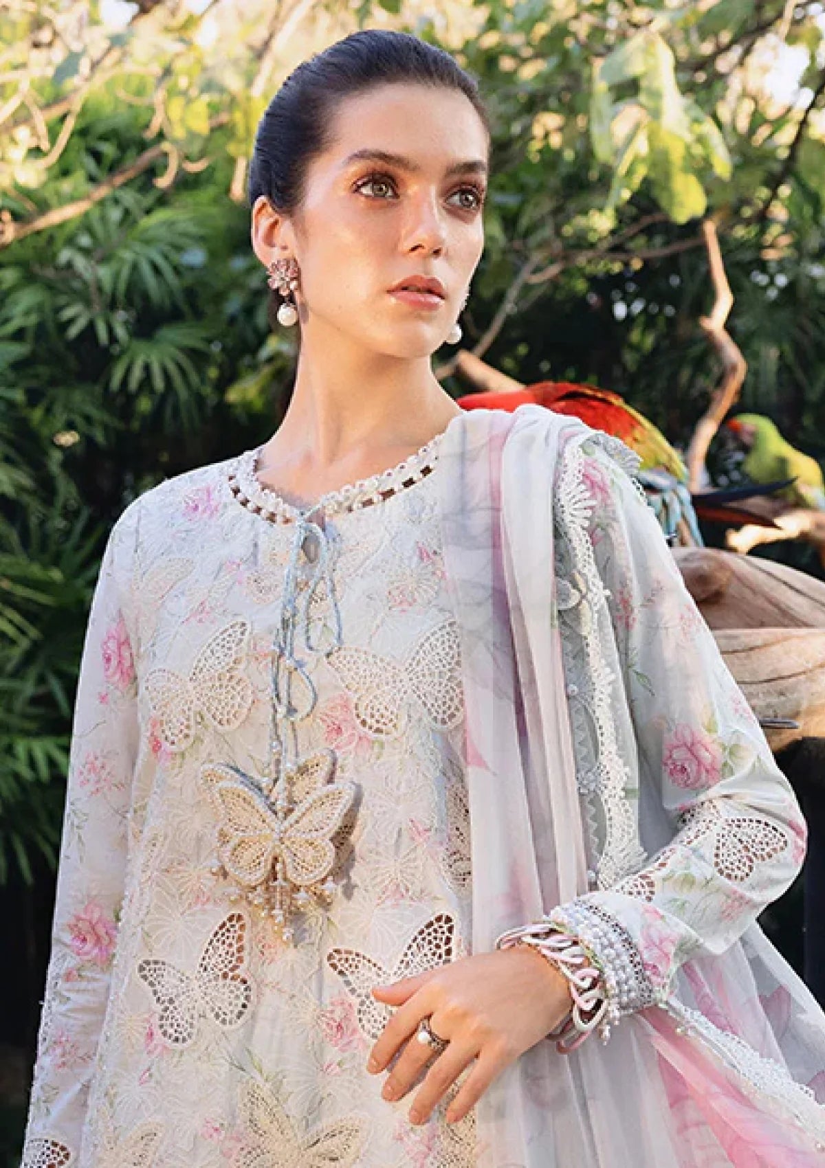Zab - Summer 3PC Lawn Digital Printed Dress - zab1367