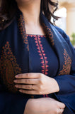 Asling - Winter 3PC Dhanak Embroidered Suit - zab1109