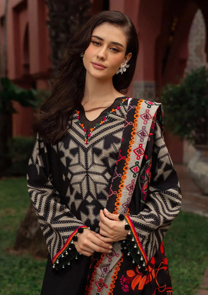 Charizma - Winter 3PC Karandi Digital Print Dress - zab1177