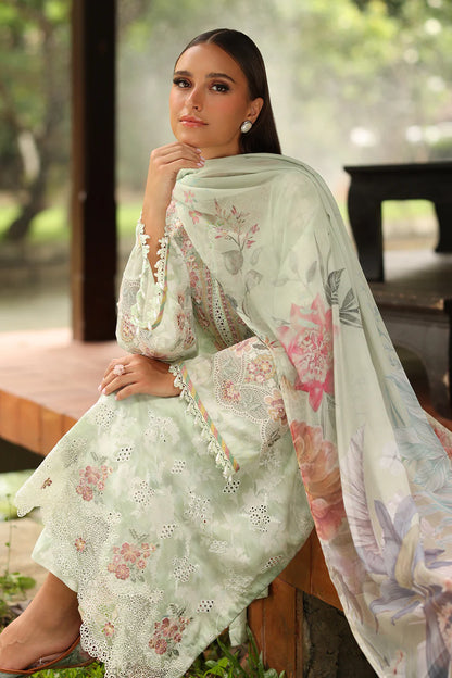 Zab - Summer 3PC Lawn Digital Printed Dress - zab1360