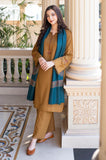 Asling - Winter 3PC Dhanak Embroidered Suit - zab1108