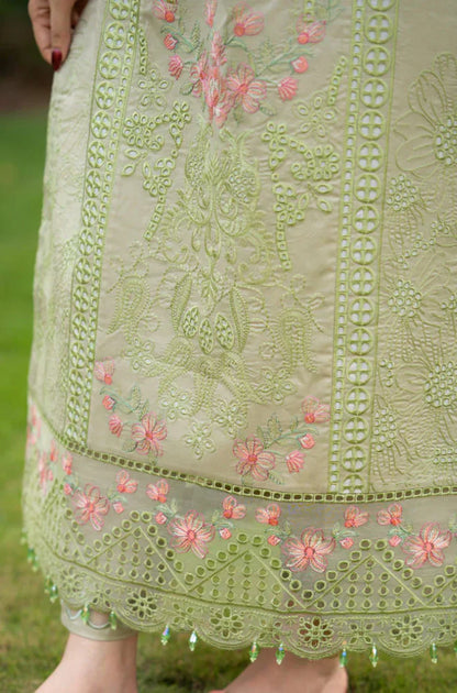 Bareeze 3PC Lawn Embroidered Suit - zab1039
