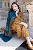 Asling - Winter 3PC Dhanak Embroidered Suit - zab1108