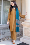 Asling - Winter 3PC Dhanak Embroidered Suit - zab1108