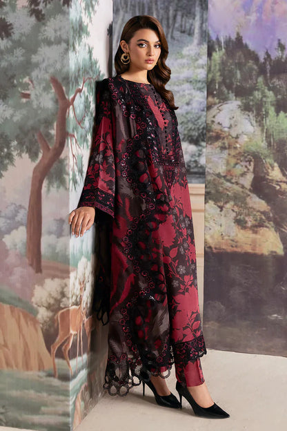 Zab - Summer 3PC Lawn Digital Printed Dress - zab1371