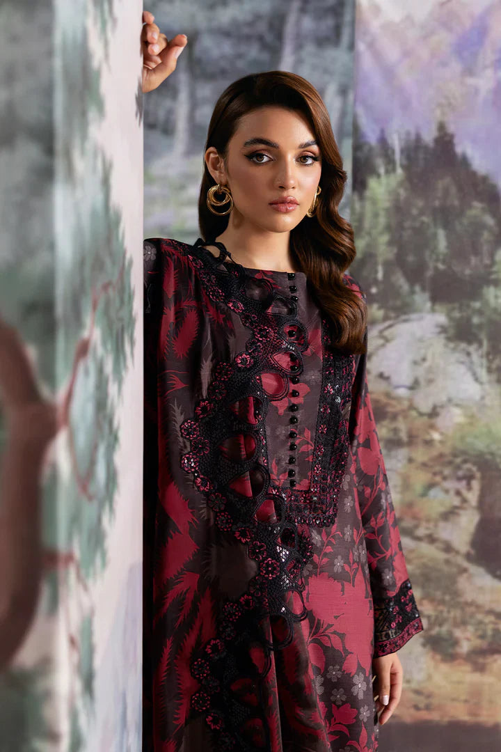 Zab - Summer 3PC Lawn Digital Printed Dress - zab1371