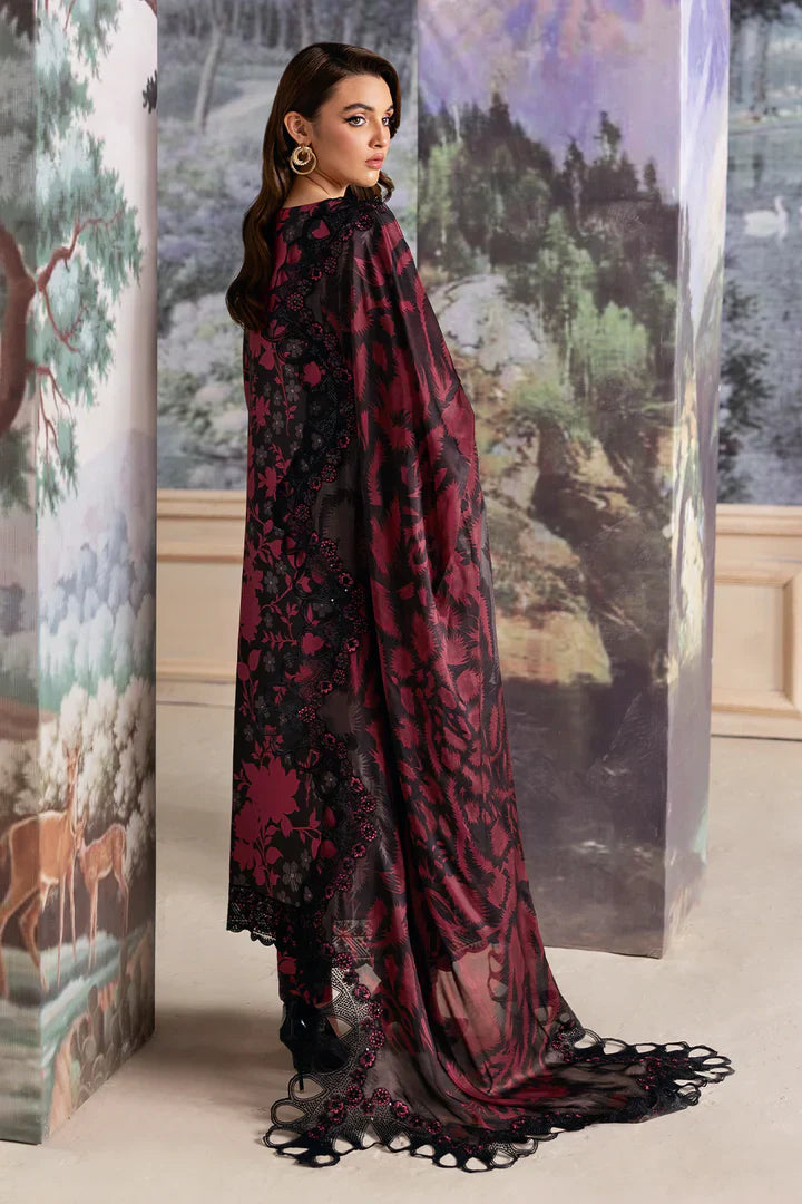 Zab - Summer 3PC Lawn Digital Printed Dress - zab1371