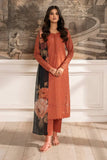 iznik Chilenkari Embroidered Dhanak Three Piece - zab1188