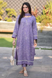 Breeze- 3PC Lawn Embroidered Suit - zab928