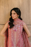 Hussain Rehar - Winter 3PC Dhanak Embroidered Suit - zab1194