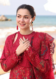 Qalamkar - Dhanak 3-Piece Embroidered Dress - zab1161