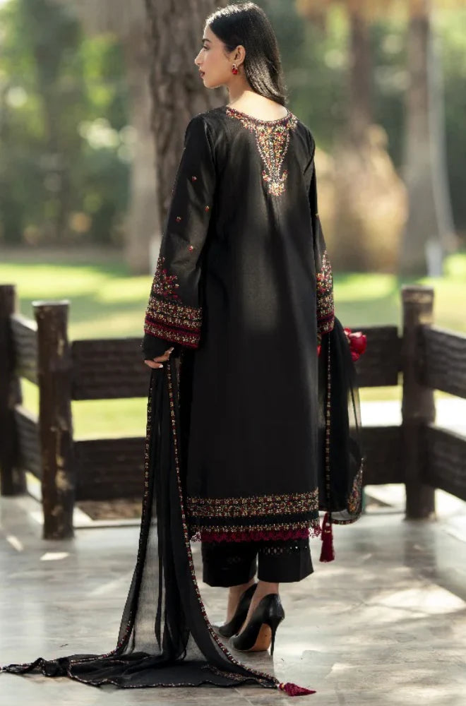 Zara Shahjahan - 3PC Lawn Embroidered Suit - zab1195