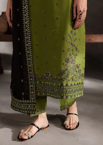 Urge - Summer 3PC Lawn Embroidered Suit - zab1291