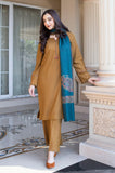 Asling - Winter 3PC Dhanak Embroidered Suit - zab1108