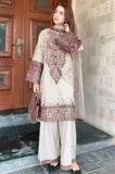Maria .B. - Winter 3PC Dhanak Chickenkari Embroidered Suit - zab1158