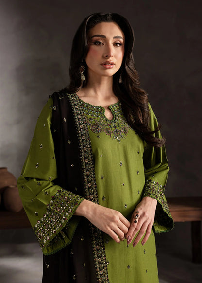Urge - Summer 3PC Lawn Embroidered Suit - zab1291